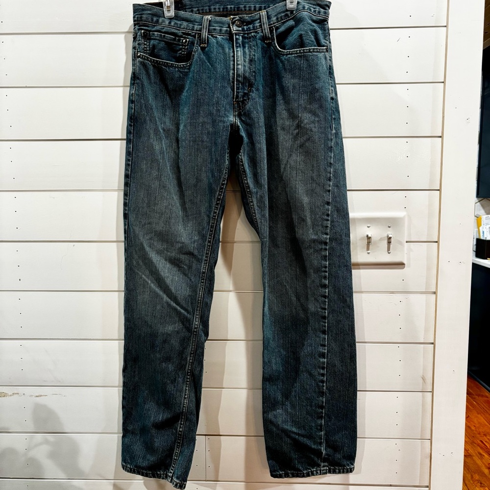 Men’s Levi’s 559 Straight Leg Size 34/34 dark denim Relaxed Fit